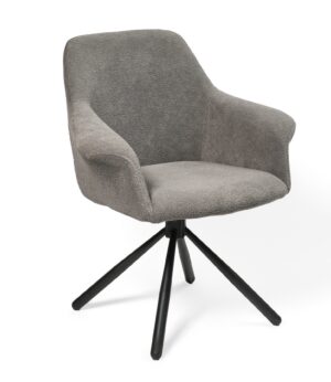 Ēdamistabas krēsls Pari/Coco 13-Swivel Conic KD, Pelēks