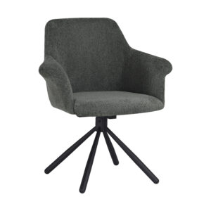 Ēdamistabas krēsls Pari/Odessa 450-Swivel Conic KD, Sūnu zaļš